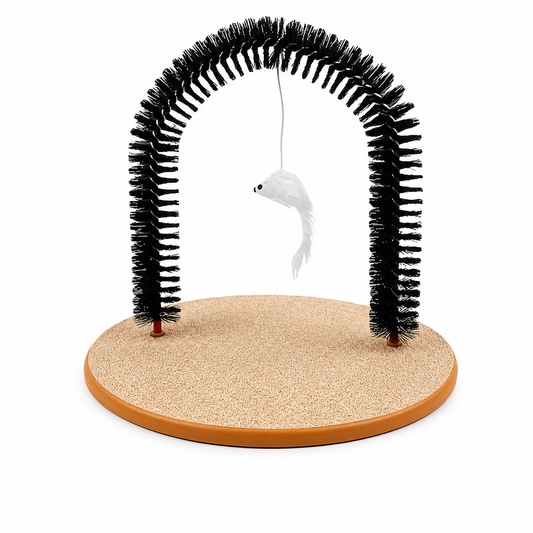 EverPaw™ PurrBrush – Self-Grooming Cat Arch